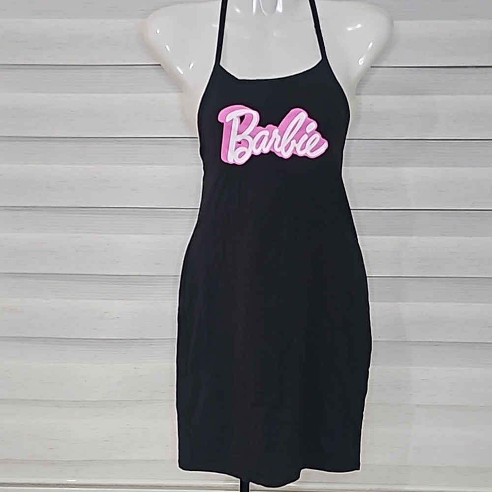 Barbie Black Halter Dress